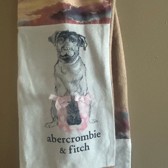 Scarf Lab Retriever theme woman’s flannel scarf - Picture 4 of 6